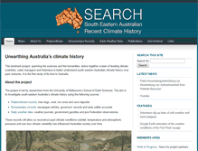 Tablet Screenshot of climatehistory.com.au